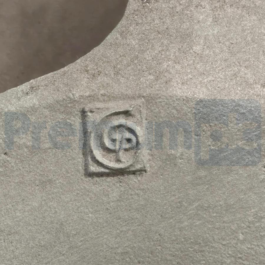 Used ITT Goulds Pumps D09563A-1203 Pump Impeller 22" 4 Vane 3175-L 12X14-22 316SS