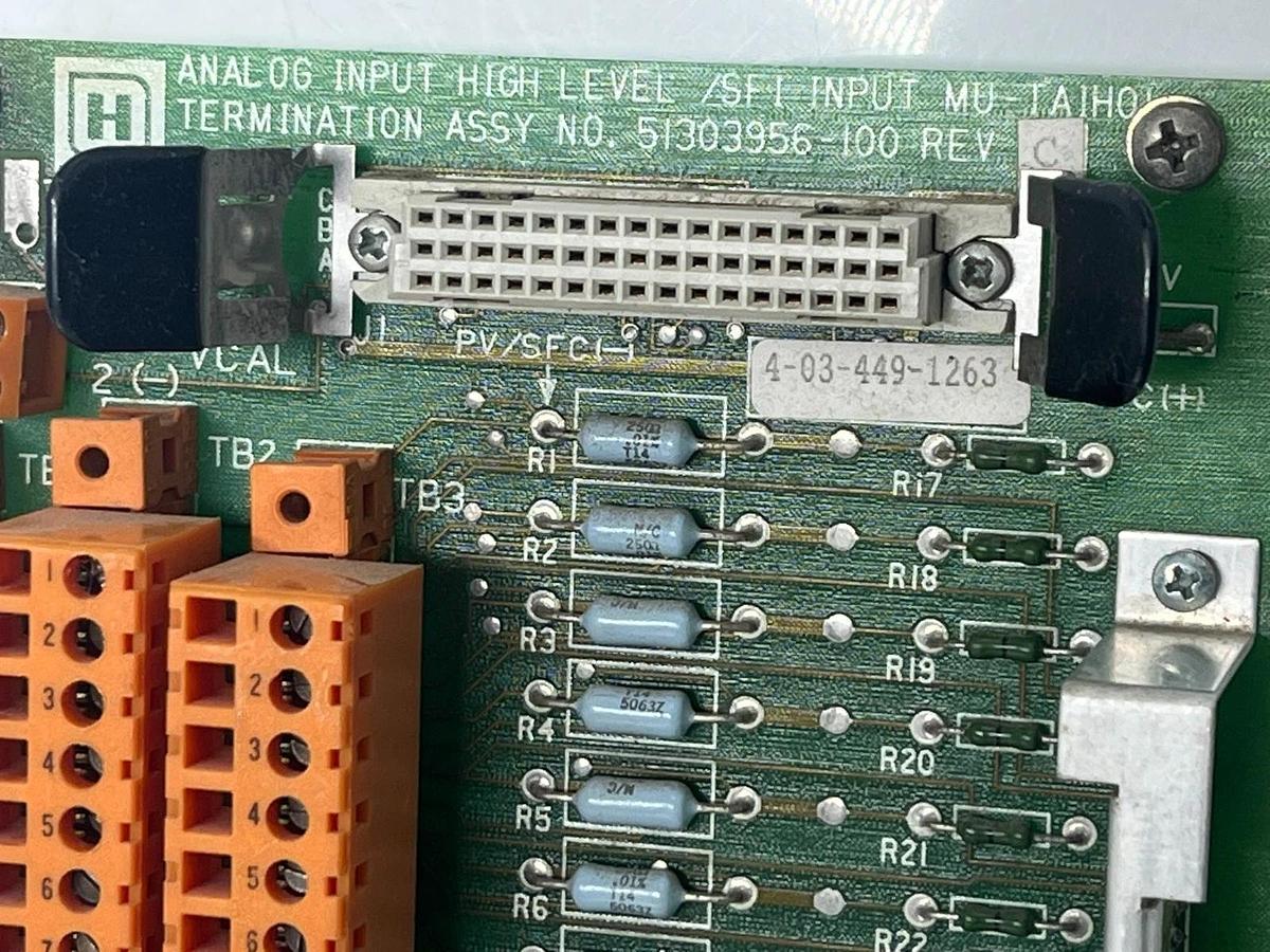 Used HONEYWELL 51303956-100 REV C Analog Input High Level SFI Board TDC 3000