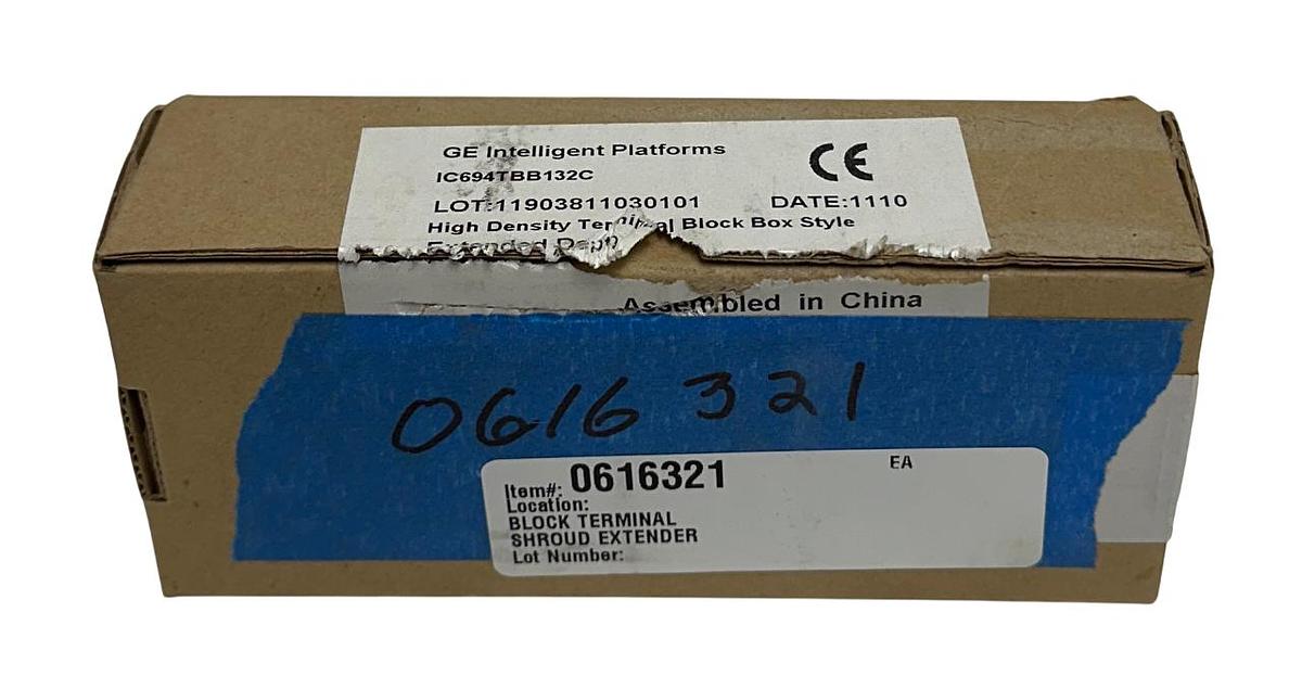 Used GE FANUC IC694TBB132C / IC694TBB132 HIGH DENSITY TERMINAL BLOCK 36-PT NSMP