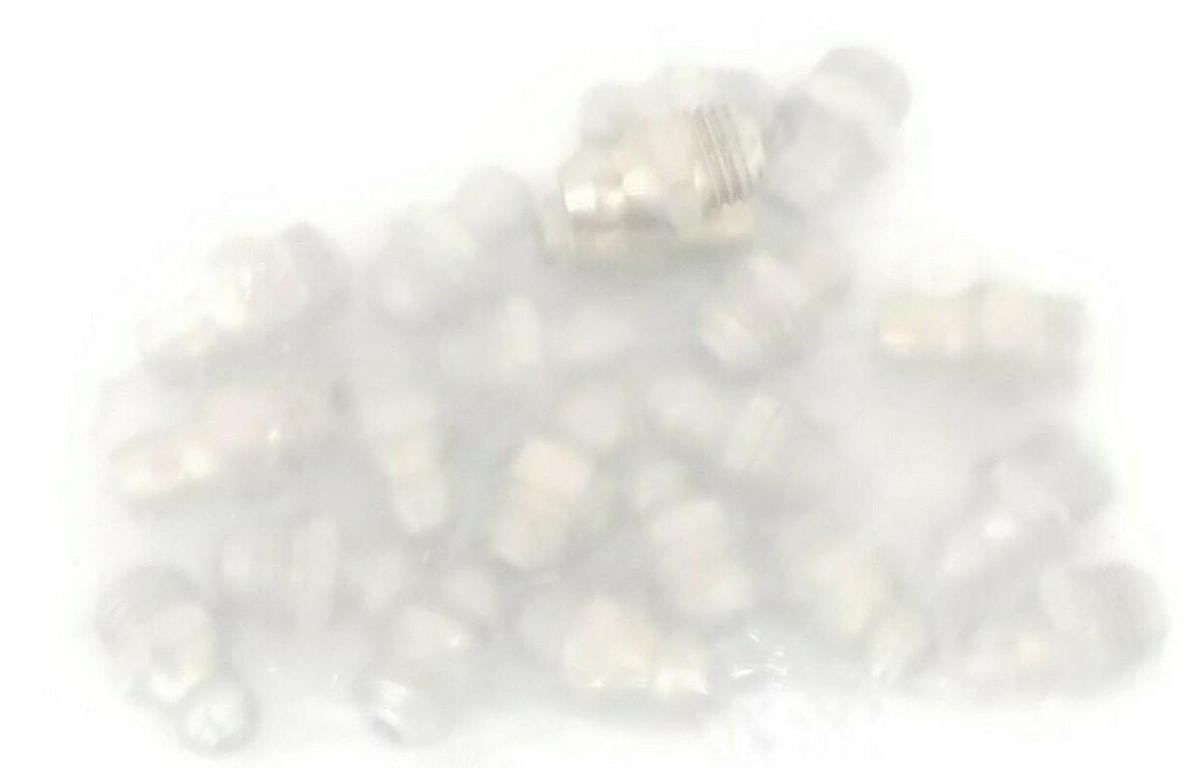BAG OF 20 NEW GENERIC 1105K72 METRIC HYDRAULIC GREASE FITTINGS 8MMX1
