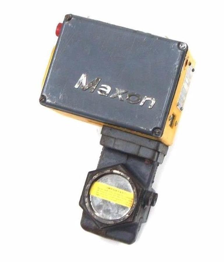 Used NEW MAXON 5000-0 AUTOMATIC TRIP RELEASE SHUT-OFF VALVE SIZE 3", 120V, 60/50 HZ