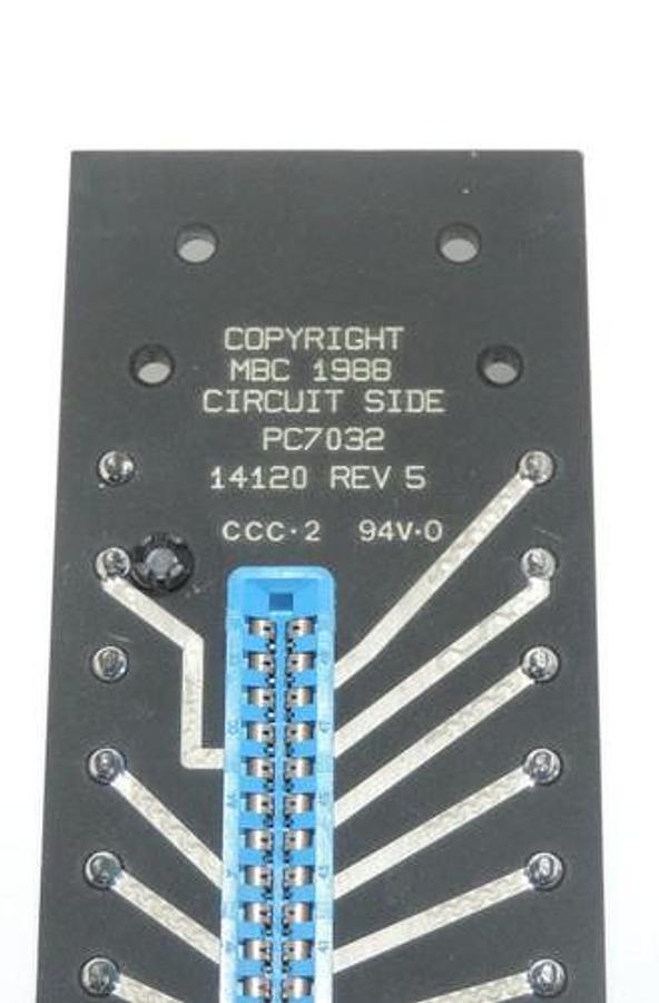 Used METRABYTE PC7032 14120 REV 5 CCV-2 94V-0 REV. 8394 WH-P-40 PC BOARD