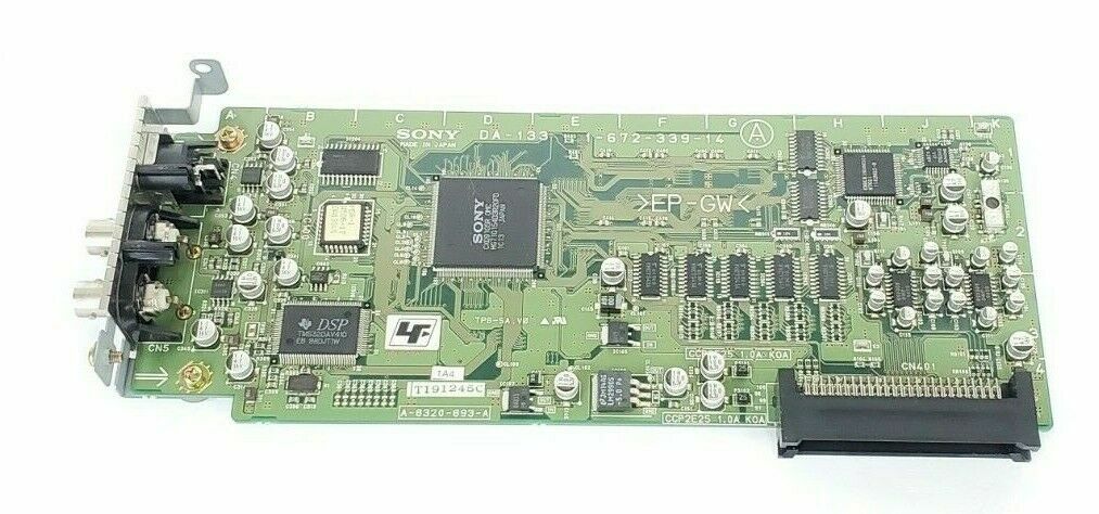 Used SONY DA-133 1-672-339-14 DIGITAL SURVEILLANCE S VIDEO OUTPUT BOARD A-8320-893-A