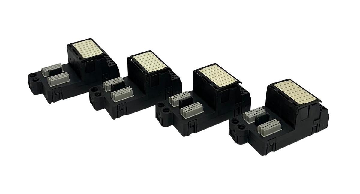 Used 4 ROSEMOUNT DeltaV KJ4001X1-CA1 / 12P0623X052 TERMINAL BLOCKS I/O Rev. E USNP