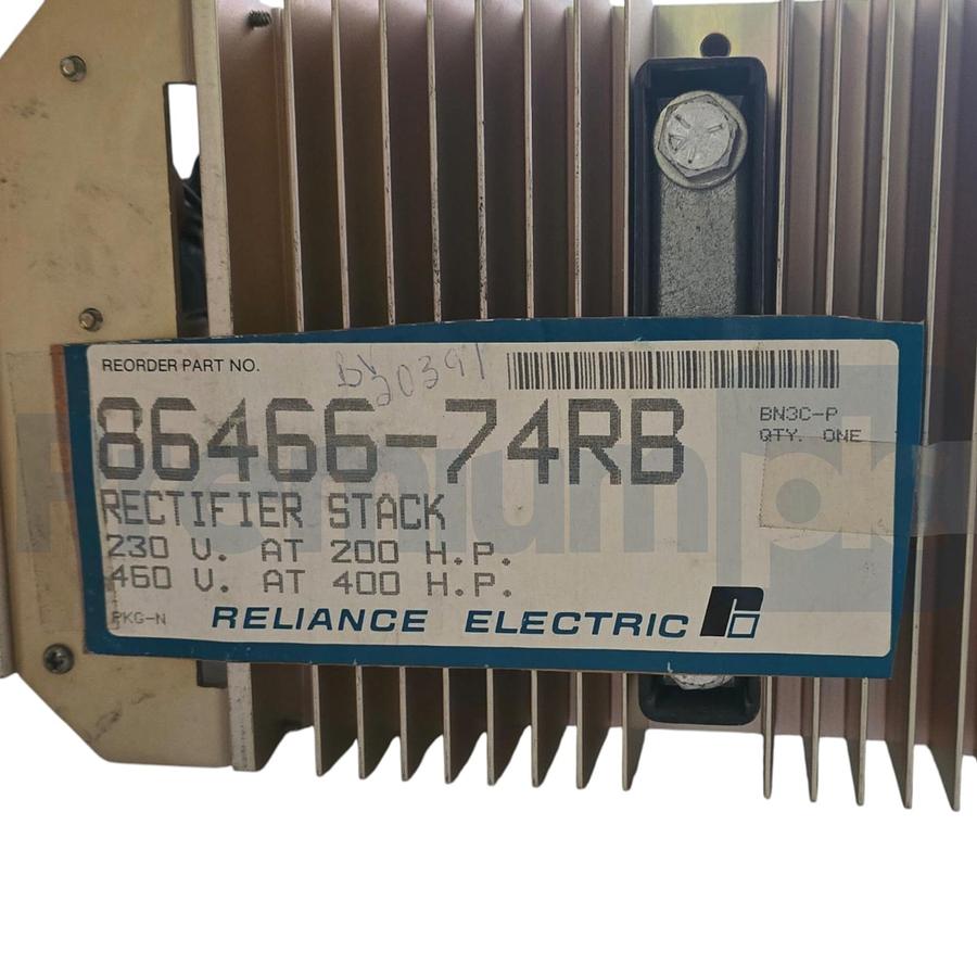 Used Reliance Electric 86466-74RB Rectifier Stack assembly 230V 200HP / 460V 400HP