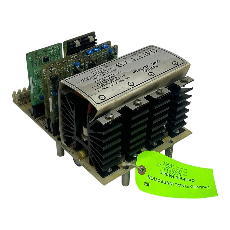 Refurbished Gettys N150-2190-2 SCR Servo Controller Drive - Refurbished K+S Certified Tested