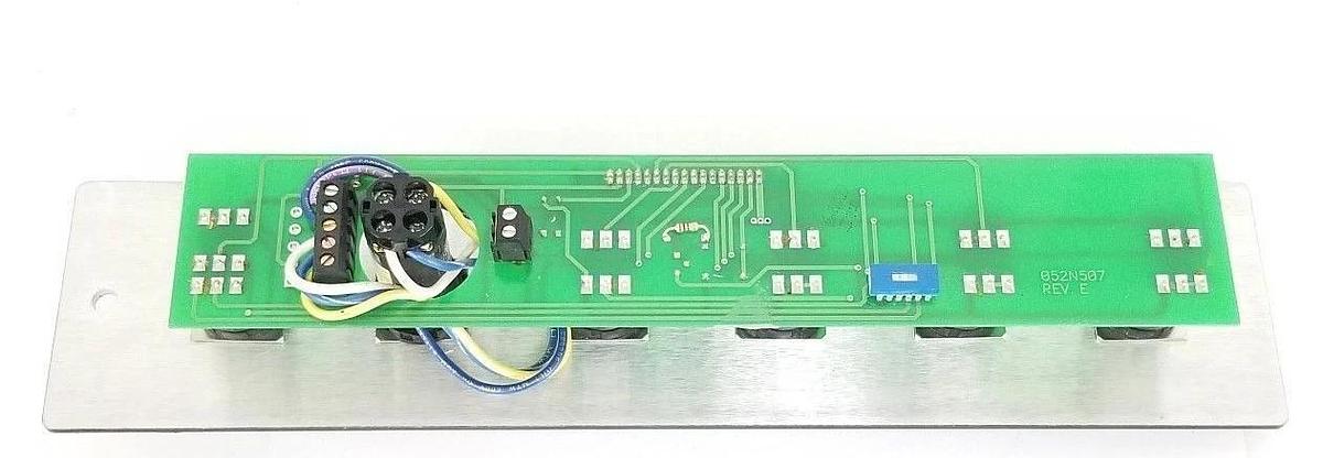 Refurbished REPAIRED QUIPP SYSTEMS 1929-39319 PUSH BUTTON INTERFACE PANEL 052N507 REV. E