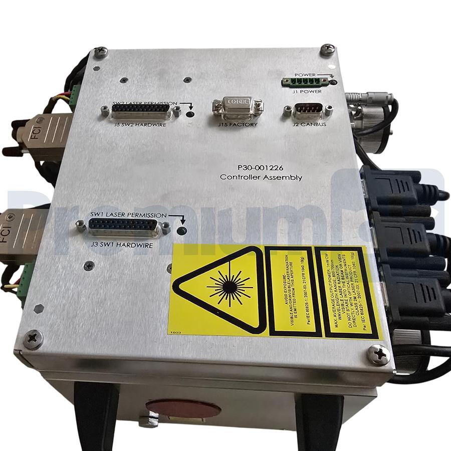 Used IPG Photonics P30-002685 Fiber Laser Module 2X Beam Switch P30-001226 Controller