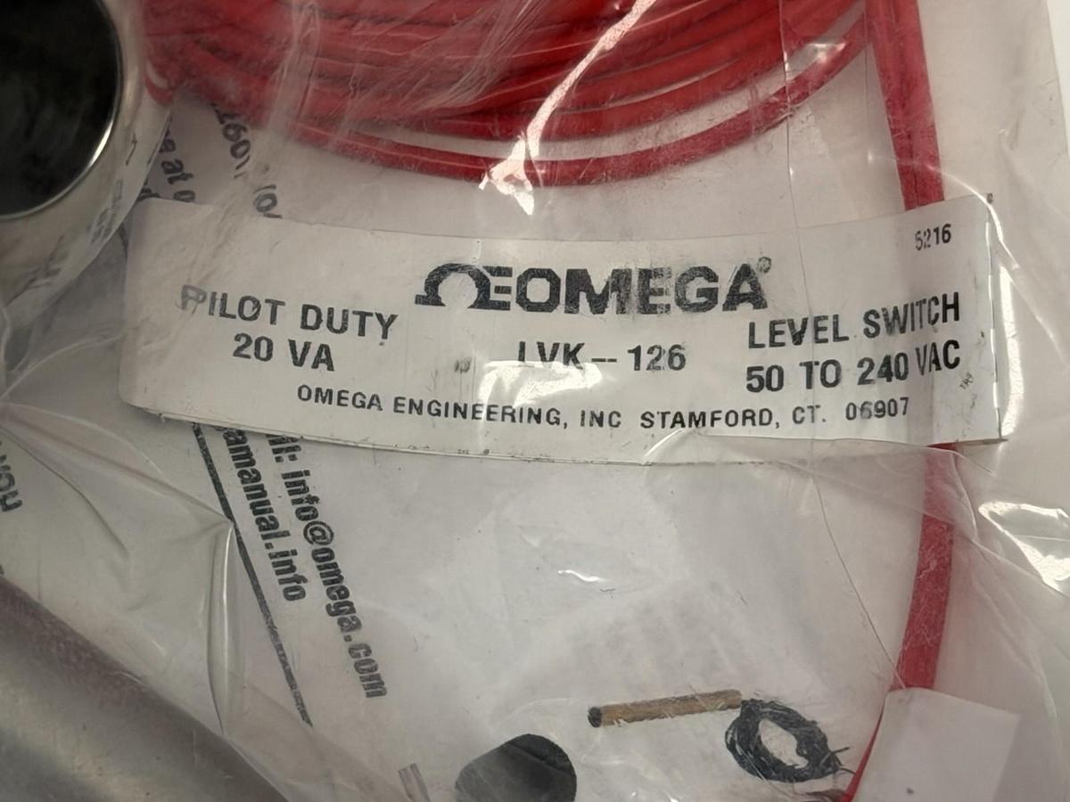 NEW OMEGA LVK-126 LEVEL SWITCH KIT LVK126 - INDUSTRIAL FLUID CONTROL
