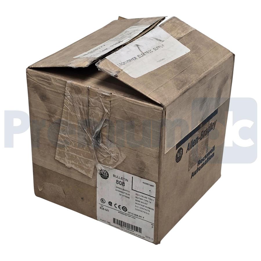 Used Allen Bradley 808-M1 /F Speed Switch Style M High Speed 50-1000RPM 808M1 NSMP