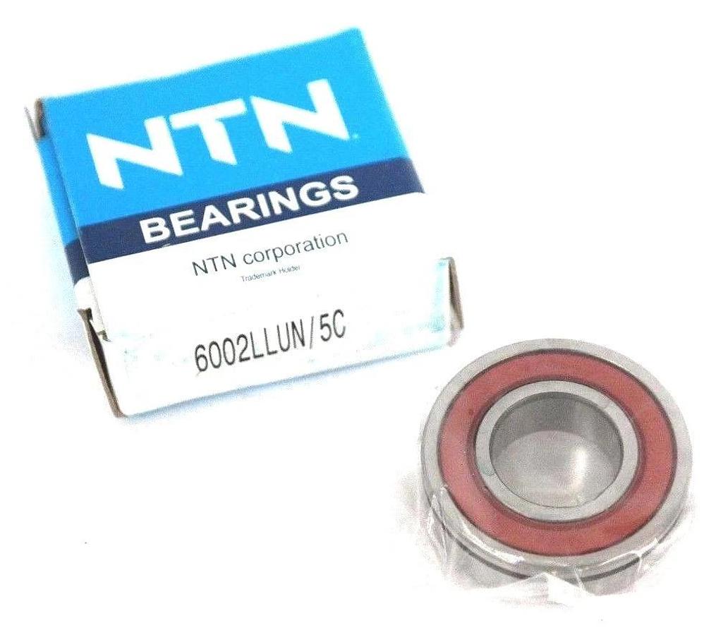 Used LOT OF 6 NIB NTN 6002LLUN/5C BALL BEARINGS 6002LLUN