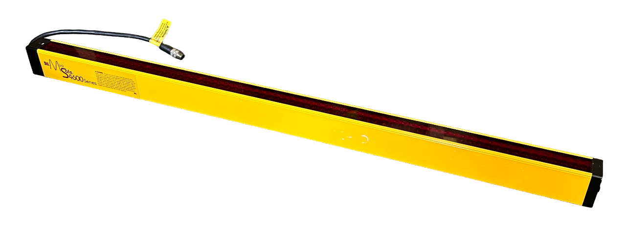 Used STI 43758-0070 / MS46-20-785X MiniSafe 4600 SERIES XMTR SAFETY LIGHT CURTAIN 24V
