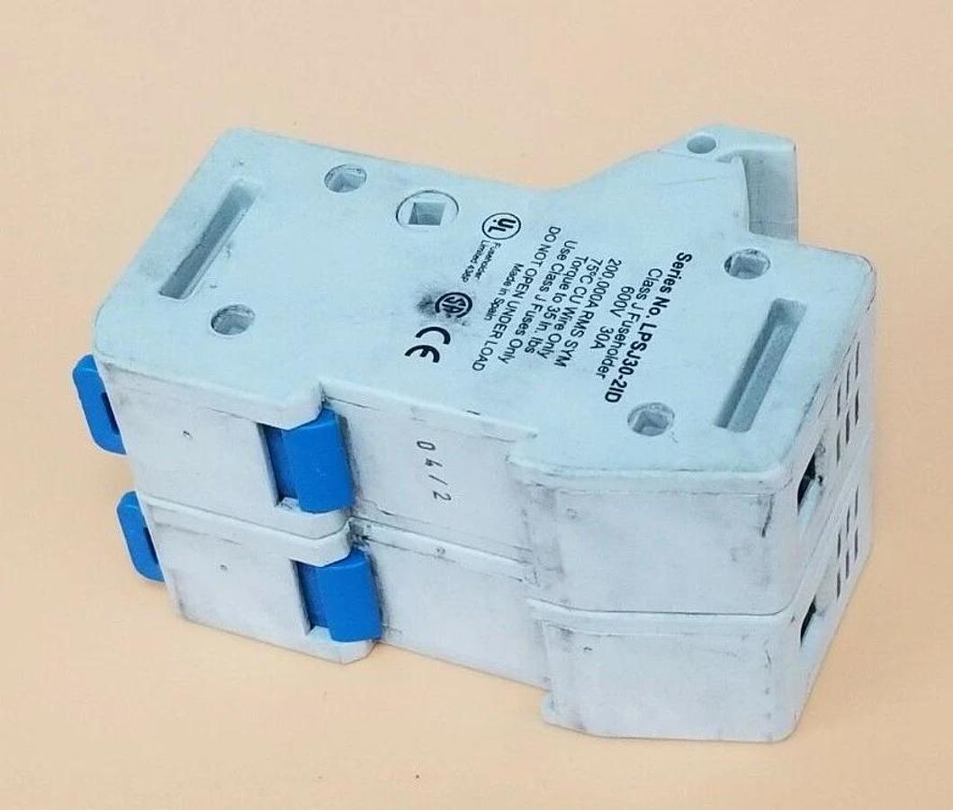 Used LITTELFUSE LPSJ30-2ID POWR-SAFE FUSE HOLDER LPSJ 600V 30A LPSJ302ID