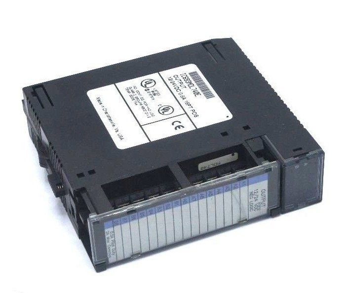 Used GE FANUC IC693MDL740E OUTPUT MODULE 12/24 VDC, 0.5A, 16 PT POS
