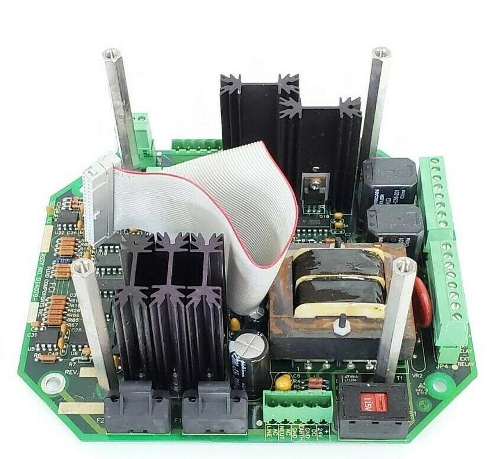 Used FLUID COMPONENTS 014079-01 PC BOARD FLOW SWITCH 01407901