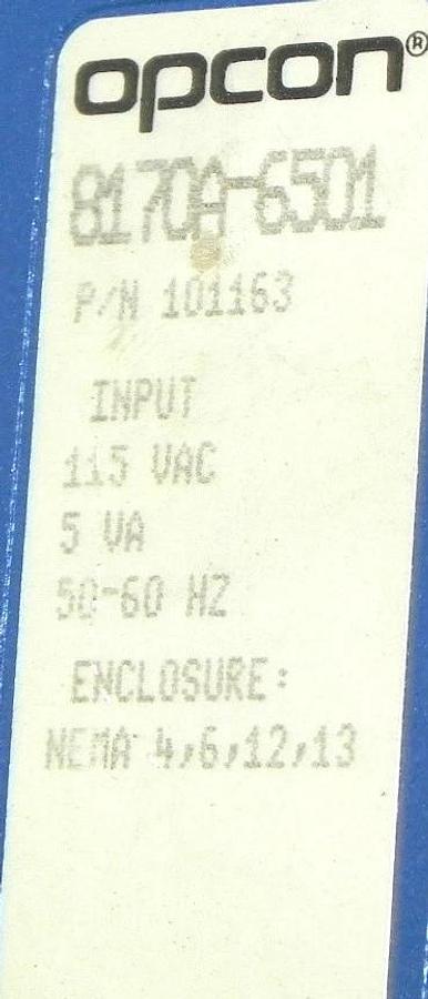Used OPCON 8170A-6501 DEMODULATOR 101163 USED