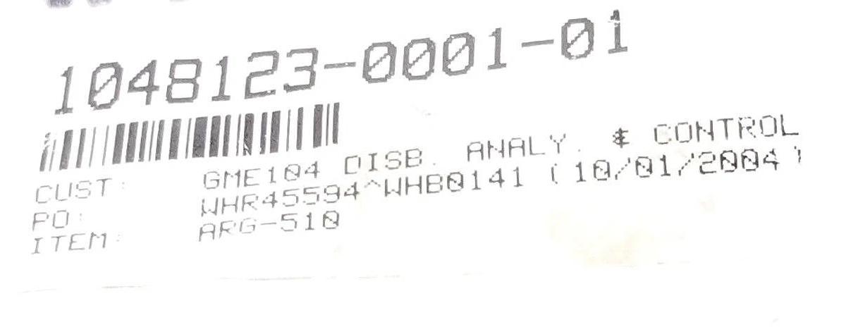 NEW ARGON TOOL ARG-510 STEEL STAMP ARG510