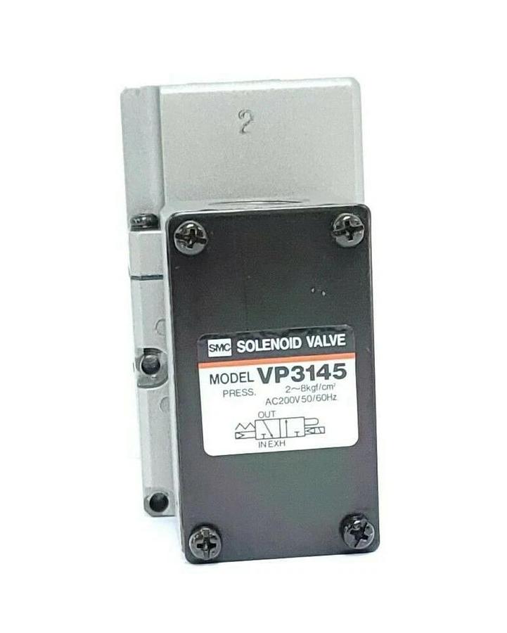 Used SMC VP3145 SOLENOID VALVE AC200V 50/60HZ
