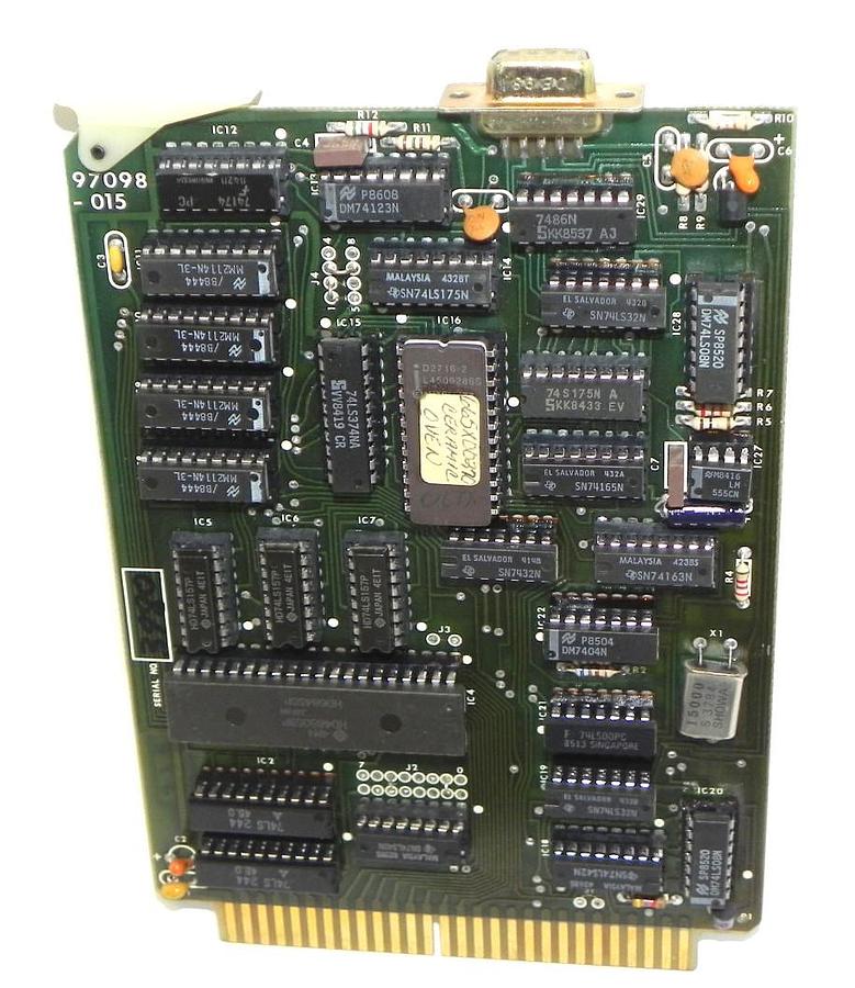 Used GD CALIFORNIA INC PROLOG 97098-015 PC COMPUTER BOARD 97098015