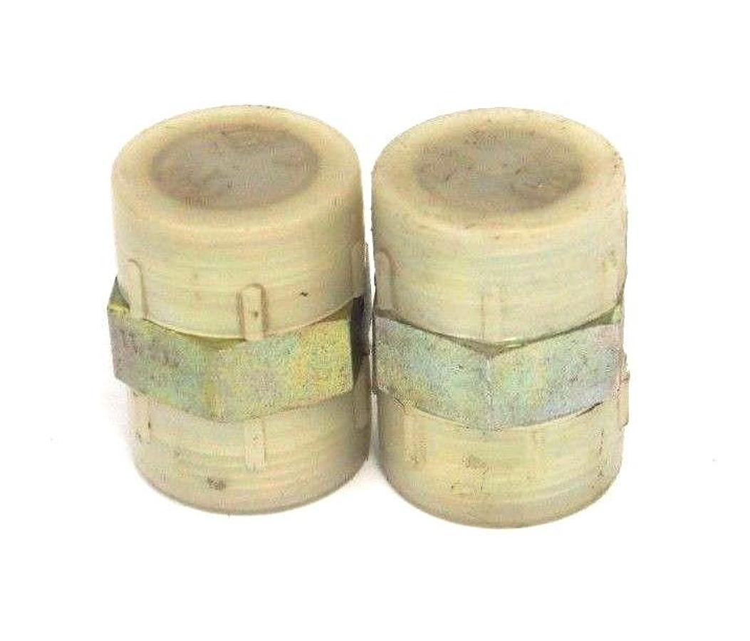 Used LOT OF 2 NEW PARKER 316 SS O RING SEAL UNION FITTINGS 1-7/16" MALE NPT CONN.
