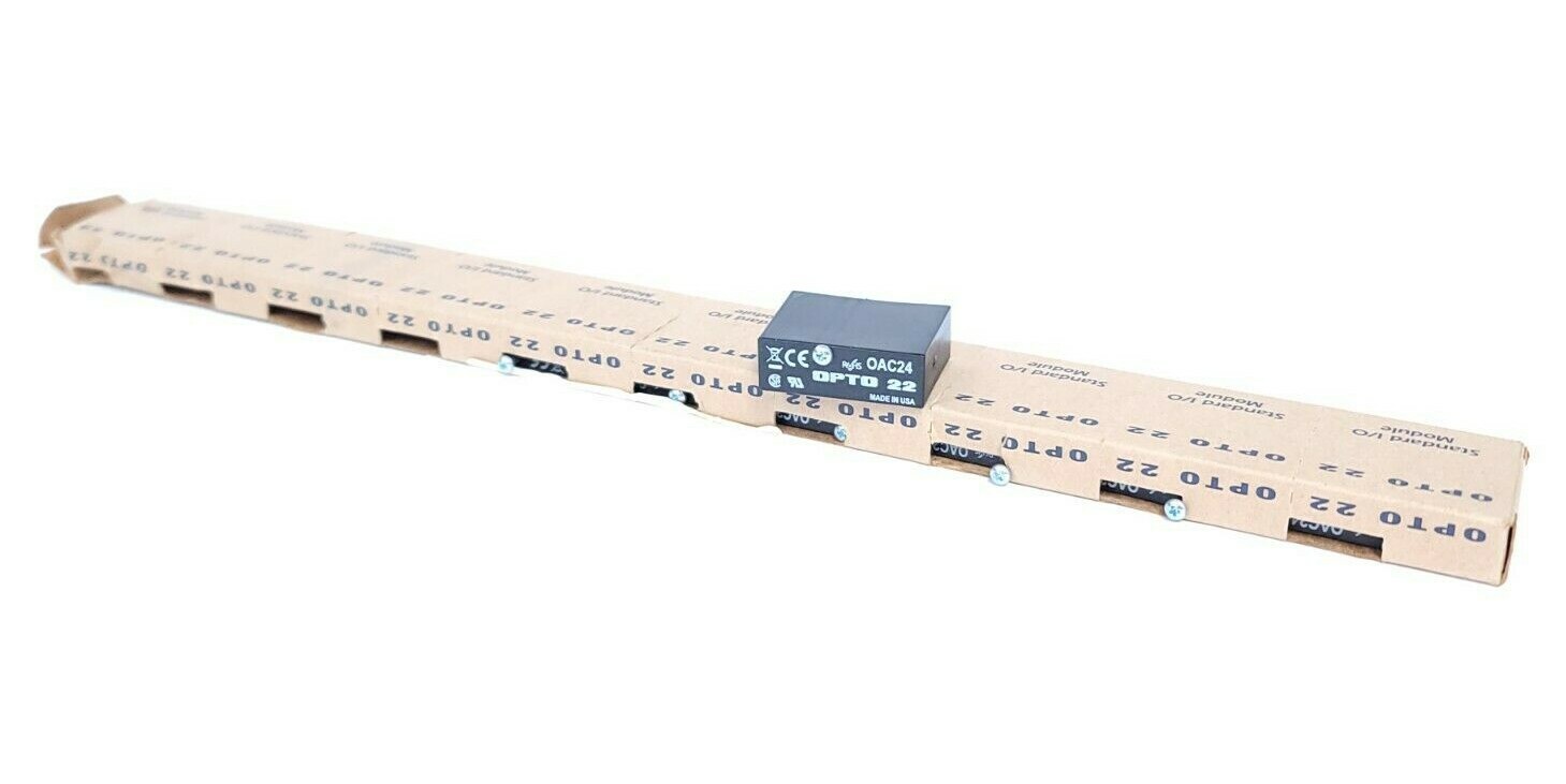 Used LOT OF 7 NEW OPTO 22 OAC24 I/O MODULES 120VAC 1.5A