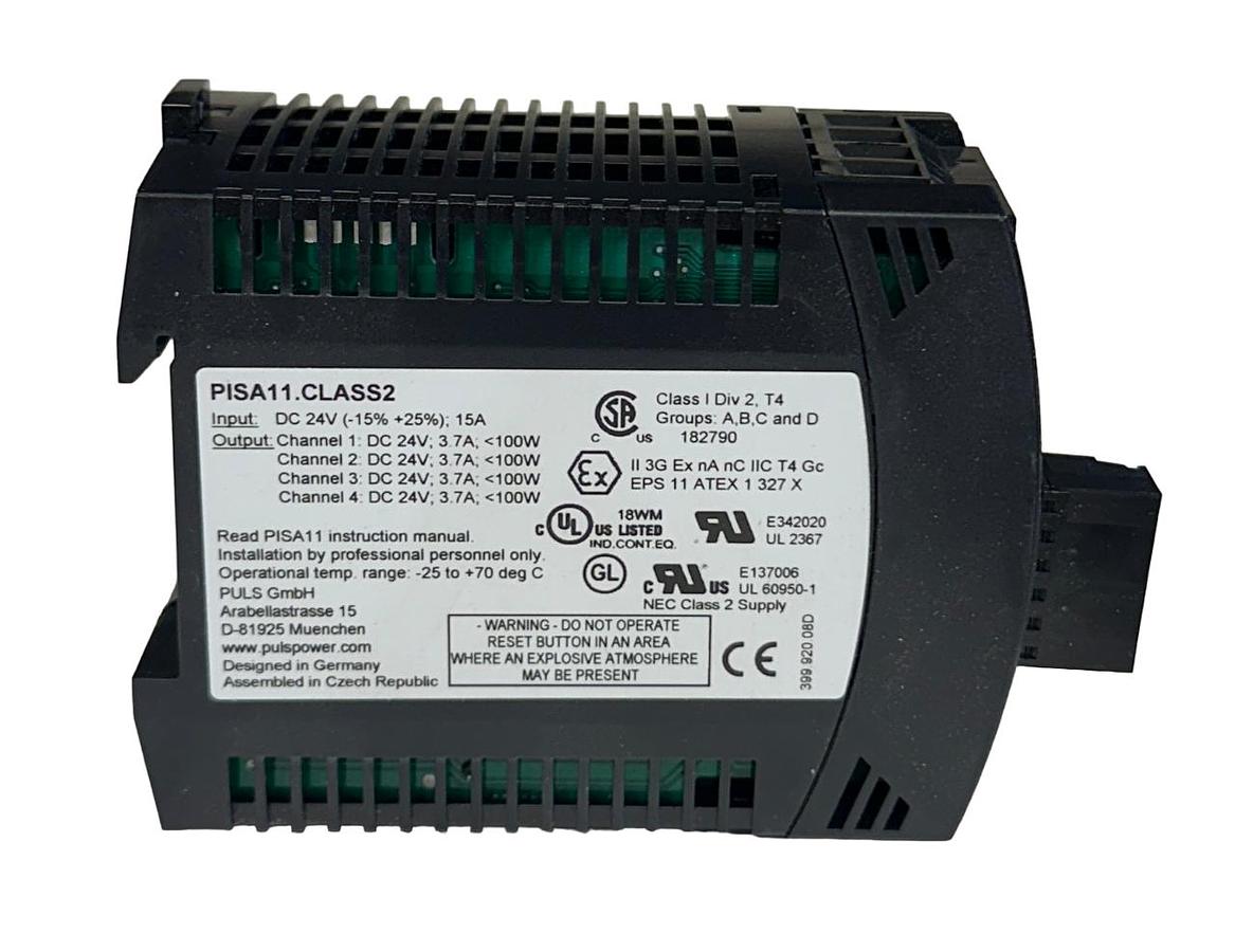 Used PULS DIMENSION PISA11.CLASS2 / PISA11 PROTECTION MODULE 24VDC INPUT/OUT NSMP