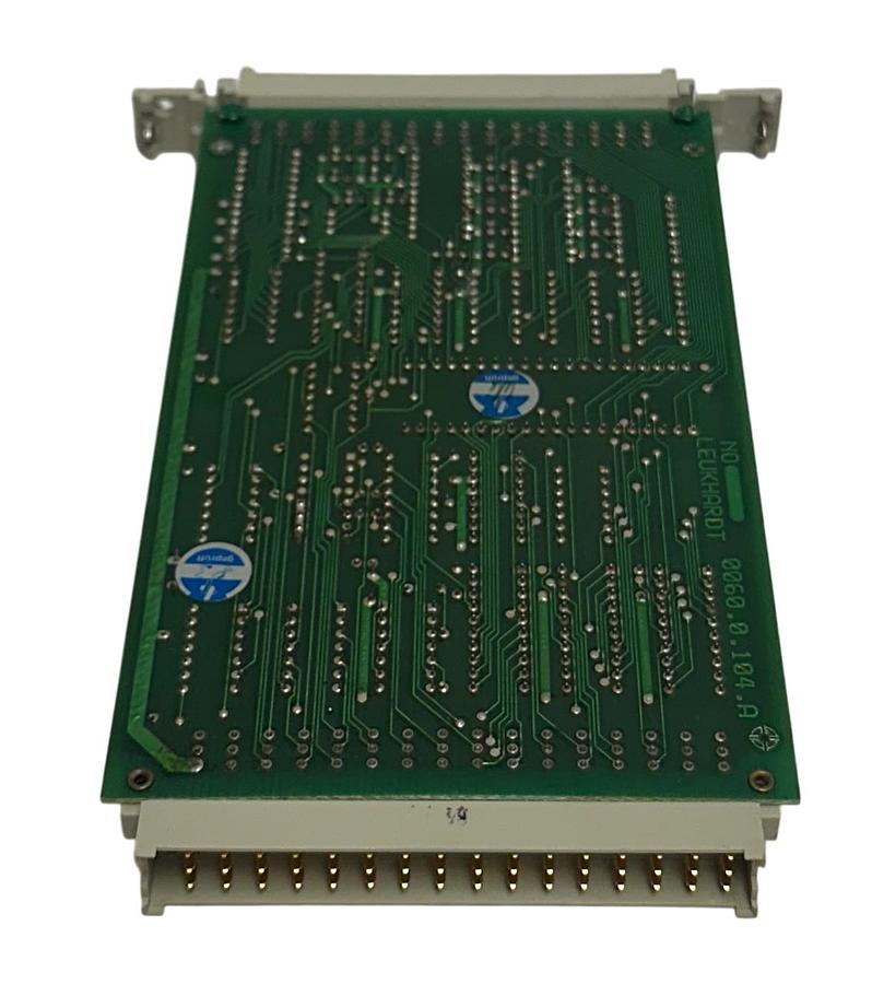 Used LEUKHARDT SYSTEMS TAZ 104 / 0060.0.104.A / 9410.005.005 CONTROL BOARD OEM USNP