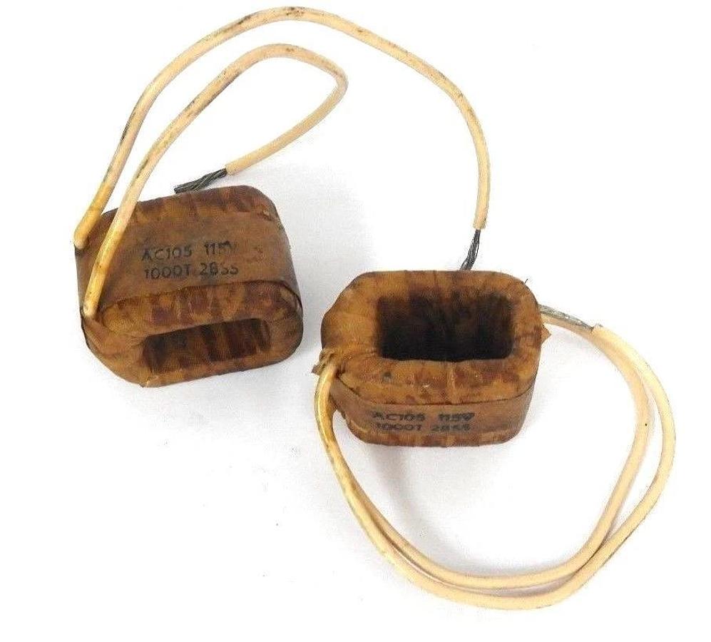 Used LOT OF 2 GENERIC 1000T-28SS COILS AC105 115V