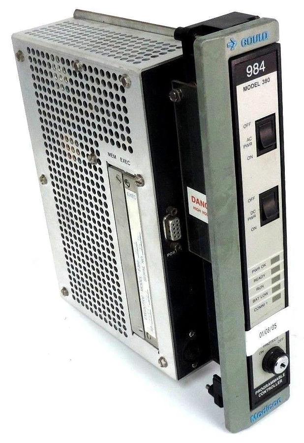 Used MODICON PC-0984-380 CONTROL MODULE PN AS-9507-000 PROM AS-C950-001 ID 1003