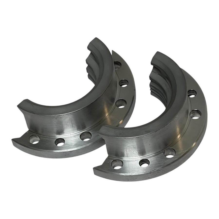 Used Velocity Equipment Solutions MP358-AN7214 Blow Molding Neck Insert Ring Split