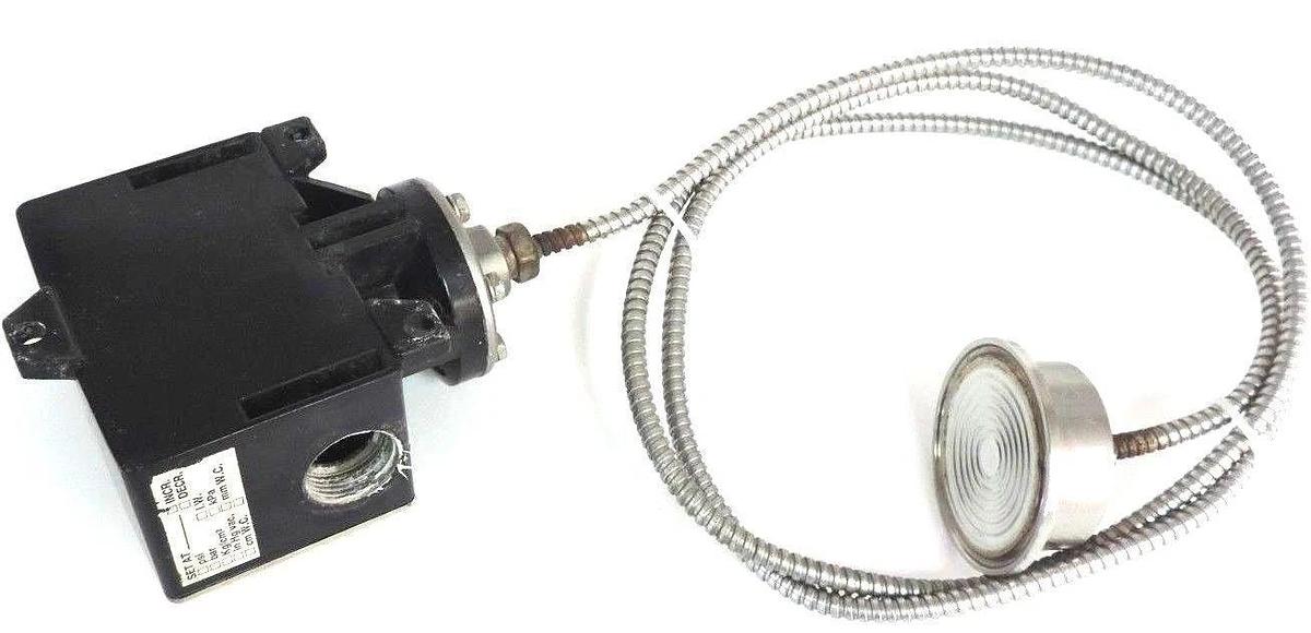 Used ASHCROFT B424B SNAP ACTION PRESSURE SWITCH , W/ TYPE 320, DIAPHRAGM 316L SENSOR