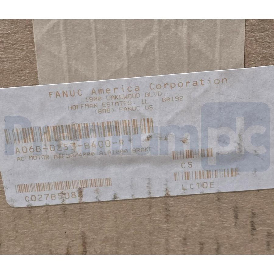 FANUC A06B-0253-B400-R α30/3000i AC SERVO MOTOR A06B-0253-B400 REMAN