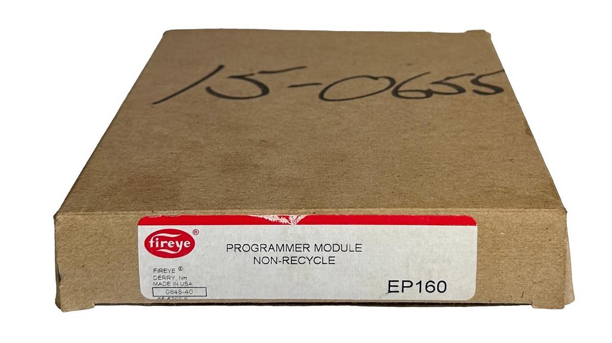 Used NEW UTC FIREYE EP160 FLAME-MONITOR PROGRAMMER MODULE NON-RECYCLE TFI OEM NSMP