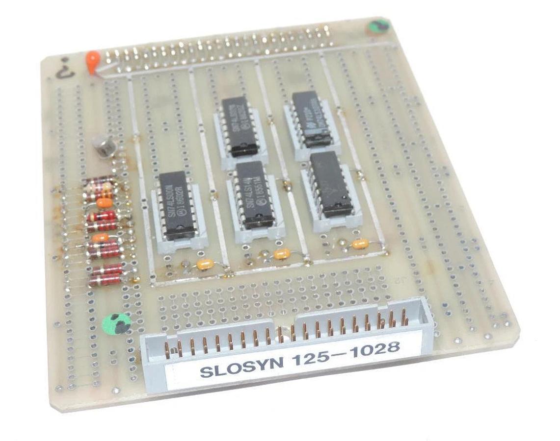Used SLOSYN 125-1028 BOARD 1251028