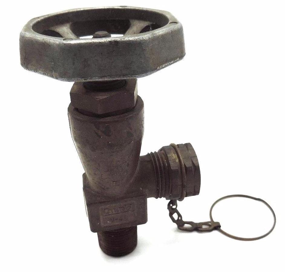 Used UNION CARBIDE OXWELD V-48 GAS VALVE V48