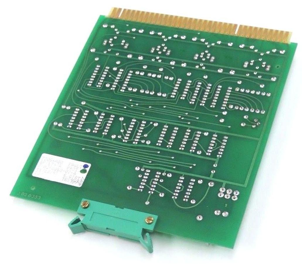 Used PACHYDYNE ASM J-02-0350 CONTROL RMT/LCL CARD SC 72056A00, BF-179-A, J020353