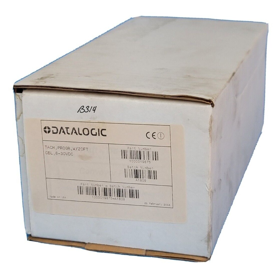 NIB DATALOGIC 1000019875 TACHOMETER 8-30 VDC SUPPLY POWER 20 FOOT CABLE