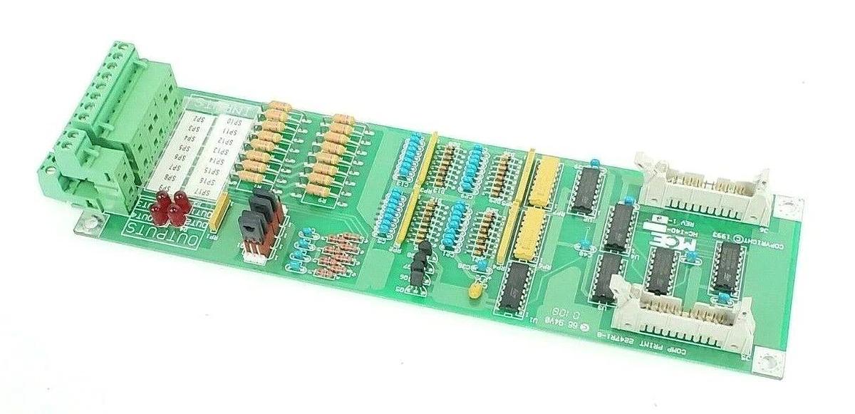 Used MCE HC-140 ELEVATOR EXPANDER BOARD HC140 REV: 1-2, 26-03-0021 REV. J