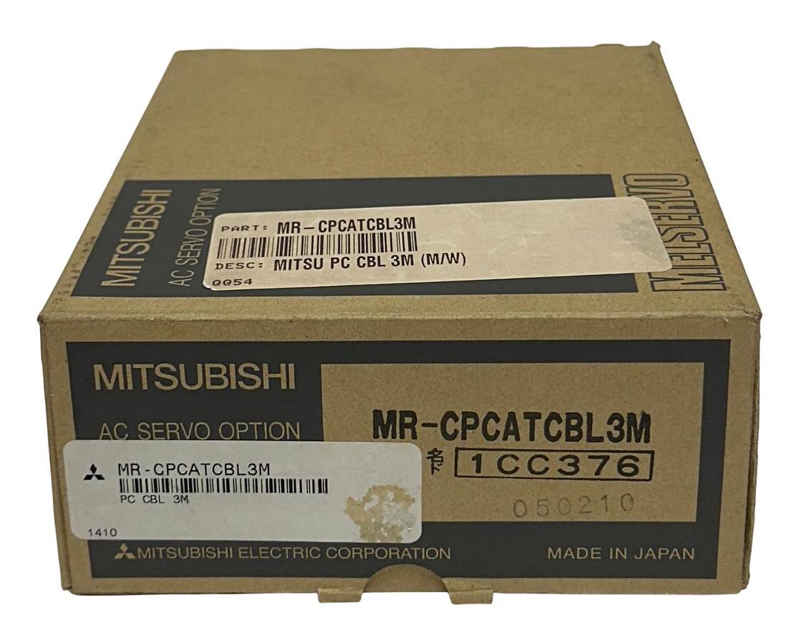 Used MITSUBISHI MR-CPCATCBL3M / MRCPCATCBL3M MELSERVO DRIVE / ENCODER CABLE 3M NSMP