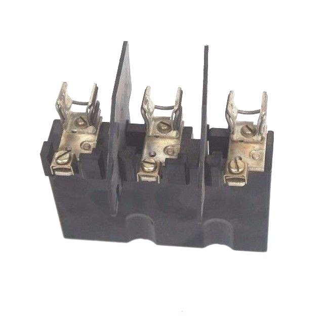 Used ALLEN BRADLEY 1494V-FS30 TRAILER FUSE BLOCK SER A 30AMP, 600V MAX 1494VFS30