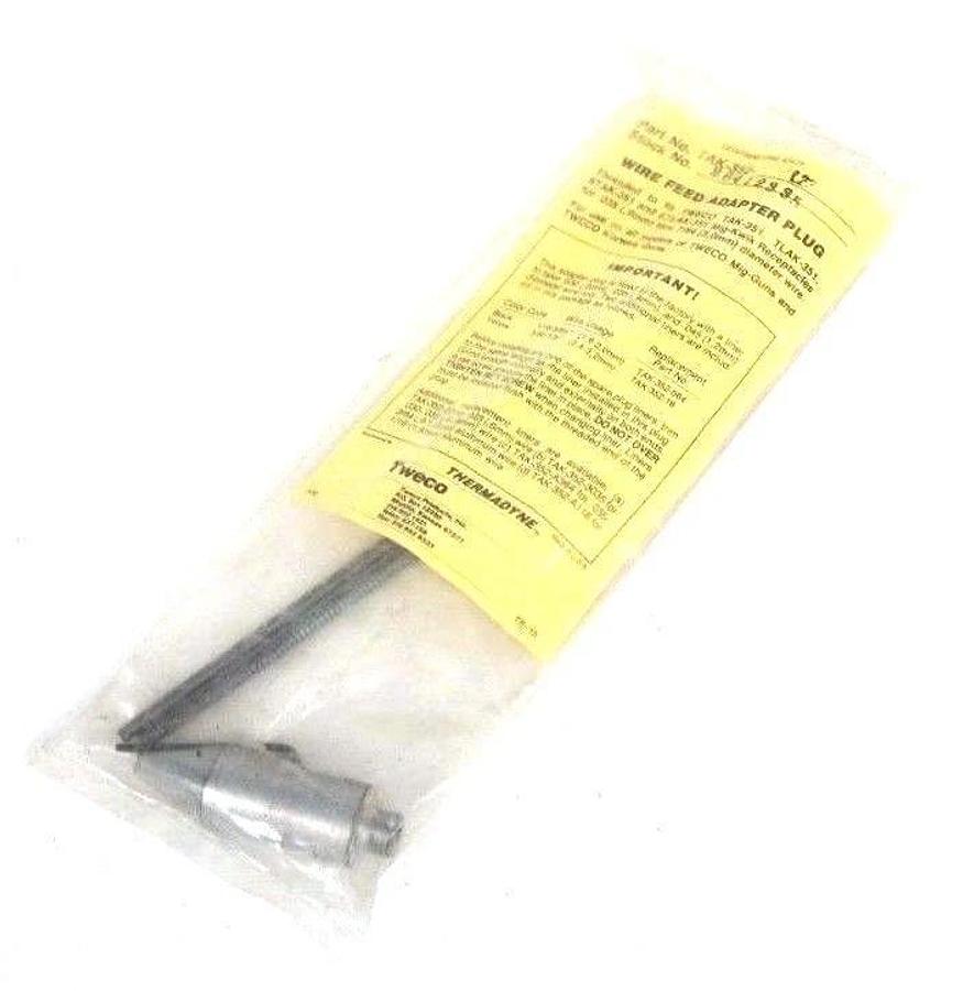 Used NIB TWECO THERMADYNE TAK-352-L23 WIRE FEED ADAPTER PLUG 26412335