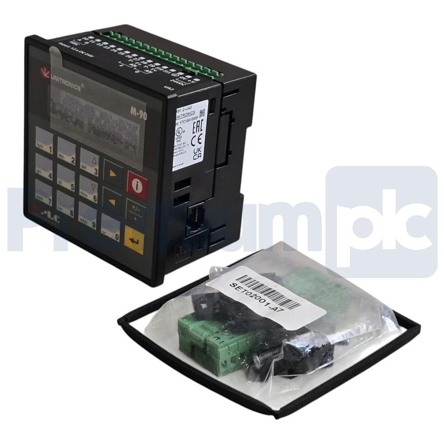 Used Unitronics M91-2-UA2 | M91 All-In-One Programmable Controller HMI w/Keypad NSNP