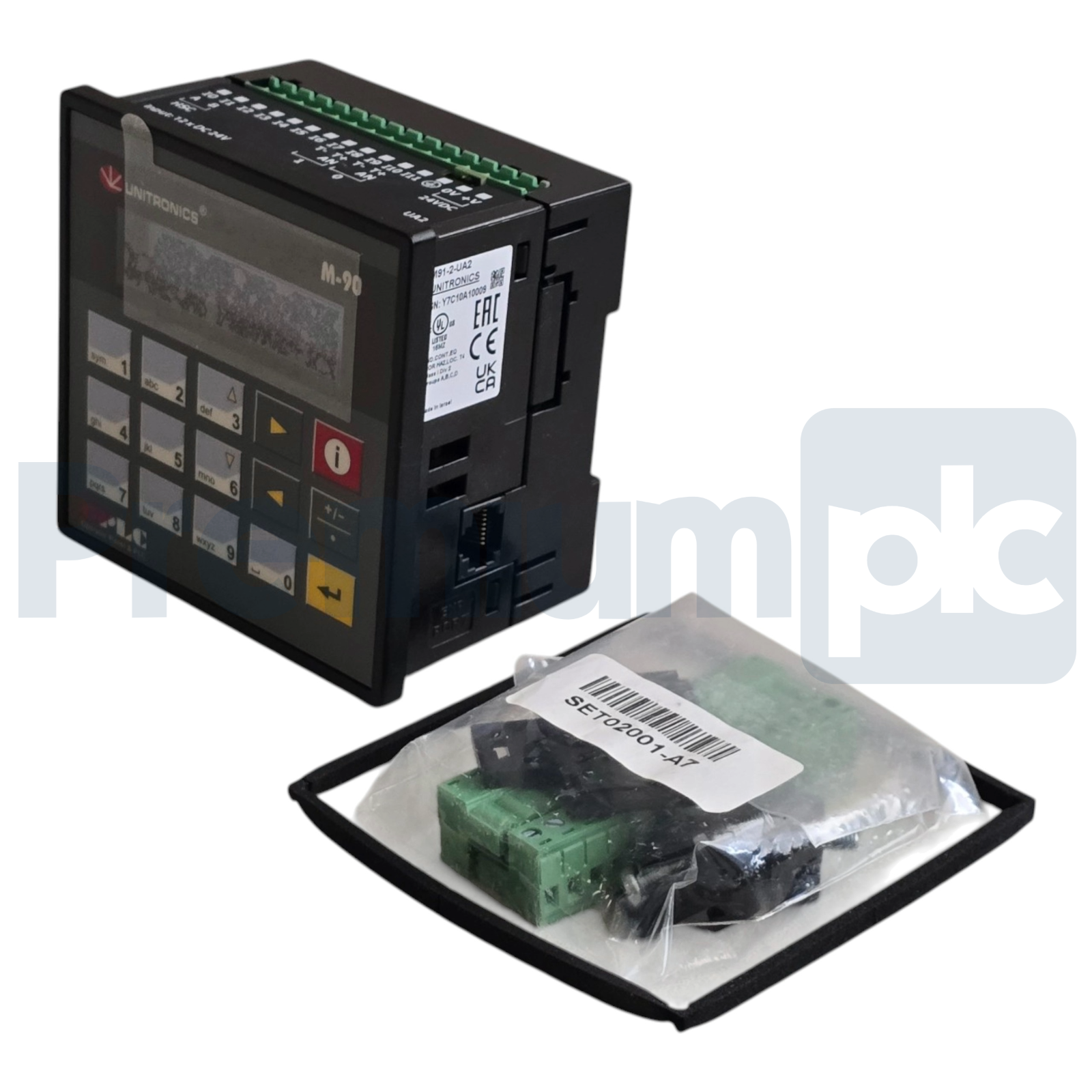 Used Unitronics M91-2-UA2 | M91 All-In-One Programmable Controller HMI w/Keypad NSNP