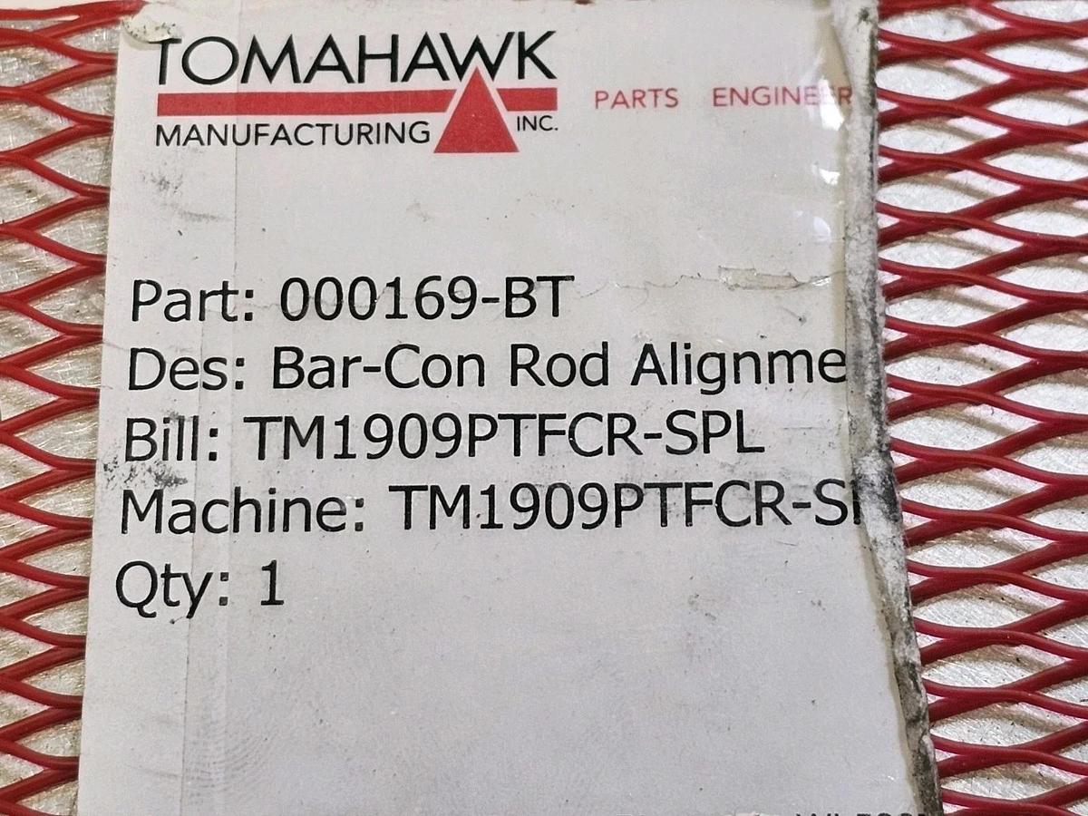 LOT OF 2 NEW TOMAHAWK 000169-BT BAR-CON ROD ALIGNMENTS 000169BT