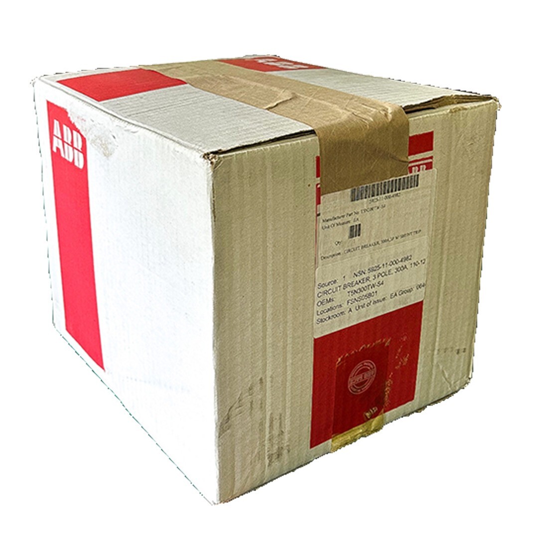 Used NEW ABB SACE T5N300TWS4 Tmax T5N 400 CIRCUIT BREAKER 300A W/ TRIP UNIT 300A