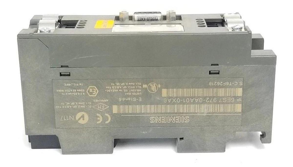 Used SIEMENS 6ES7 972-0AA01-0XA0 RS485 REPEATER MODULE 6ES79720AA010XA0