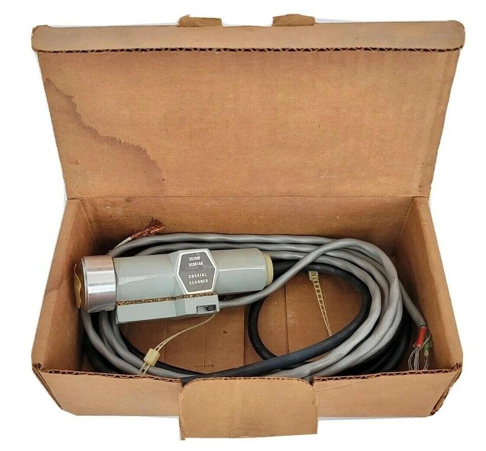Used NIB GENERAL ELECTRIC 3S7505SC501A6 PHOTOELECTRIC COAXIAL SCANNER 6' CABLE