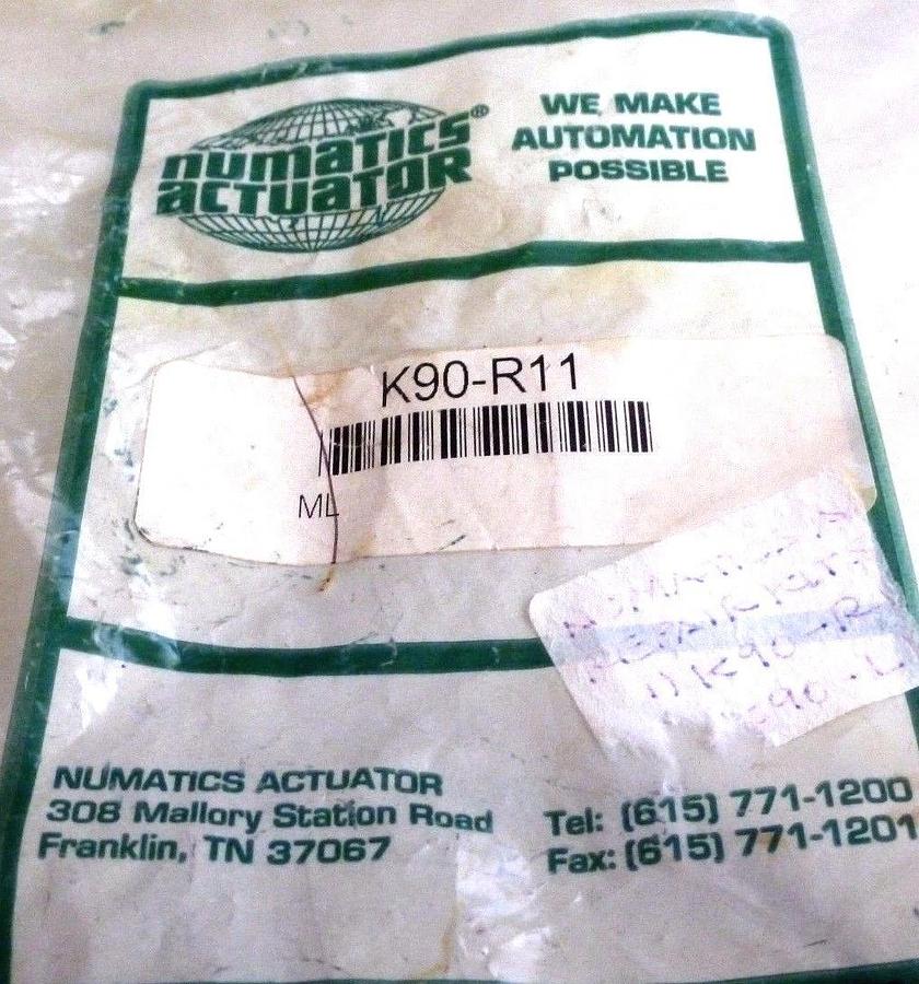 Used NEW NUMATICS K90-R11 ACTUATOR REPAIR SEAL KIT K90R11