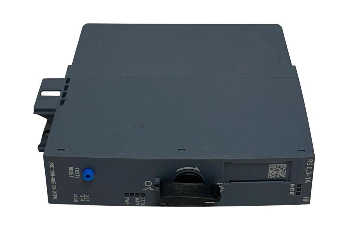 Used SIEMENS 3RK1308-0BB00-0CP0 / ET 200SP SIMATIC REVERSING MOTOR STARTER 500V USNP