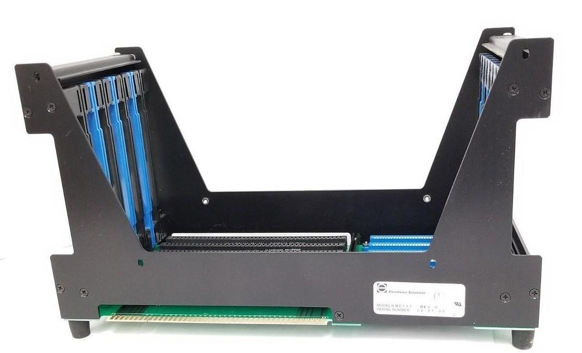 Used ELECTRONIC SOLUTONS SBC757 SLOT RACK REV. C SBC757MBD REV. F 07-0000489